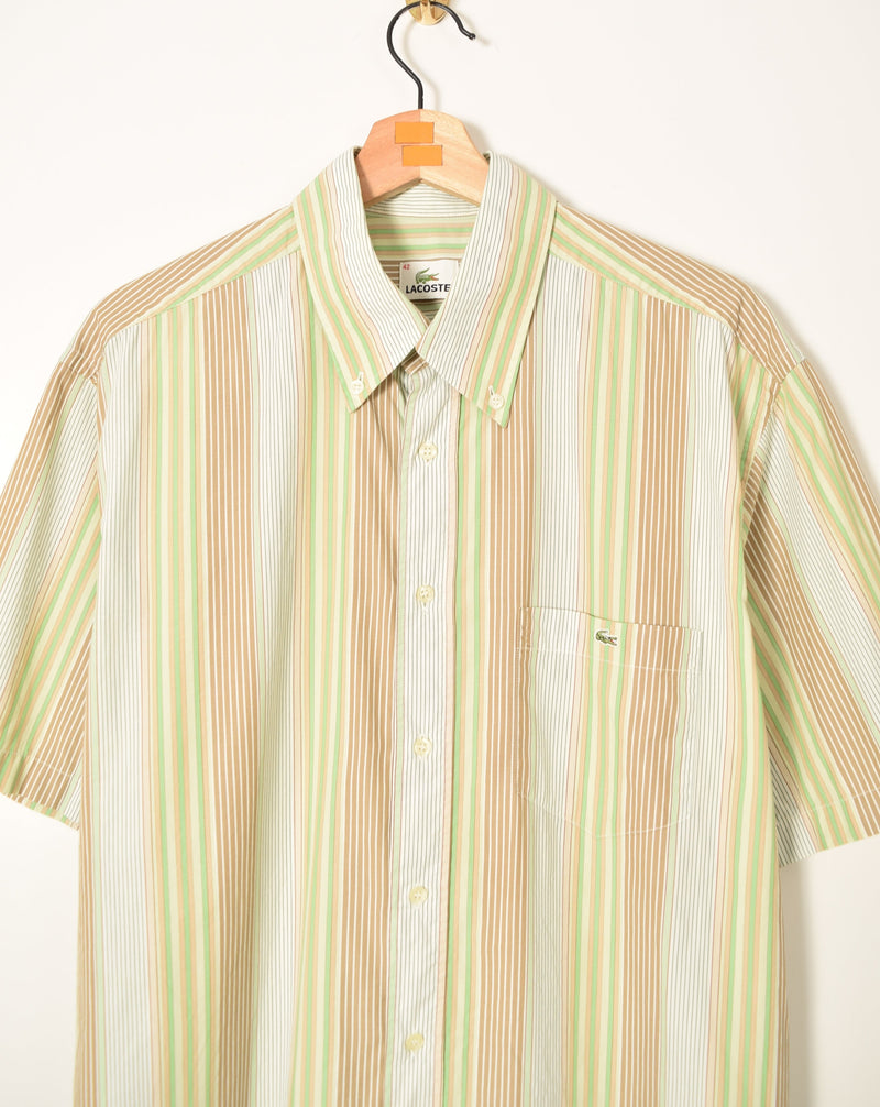 Lacoste Vintage Short Sleeve Shirt (XL)