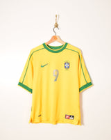 1998/00 Brazil #9 Ronaldo Shirt (S)
